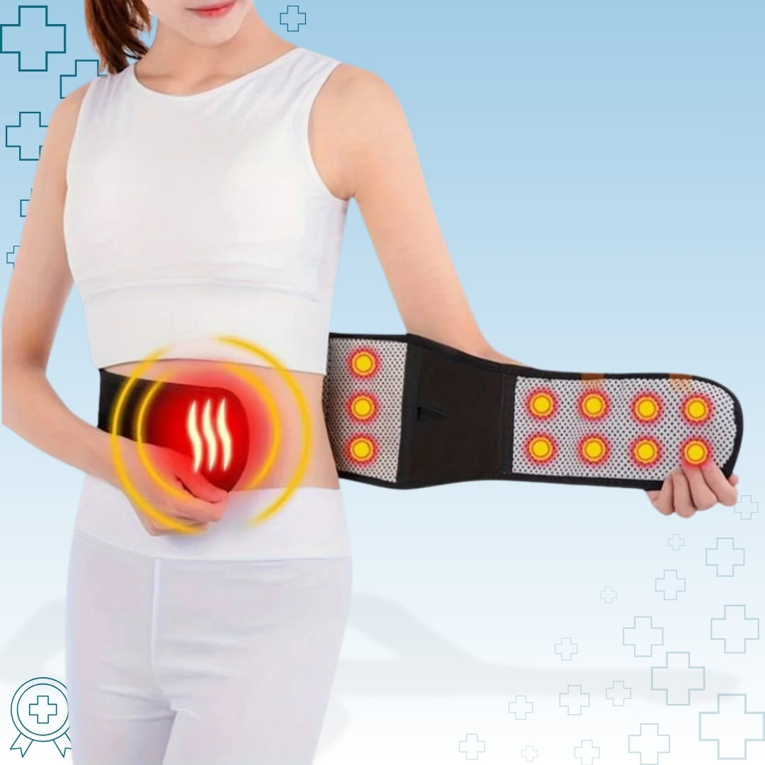 Itselämpenevä tukivyö | Tehokas apu selkäkipuihin