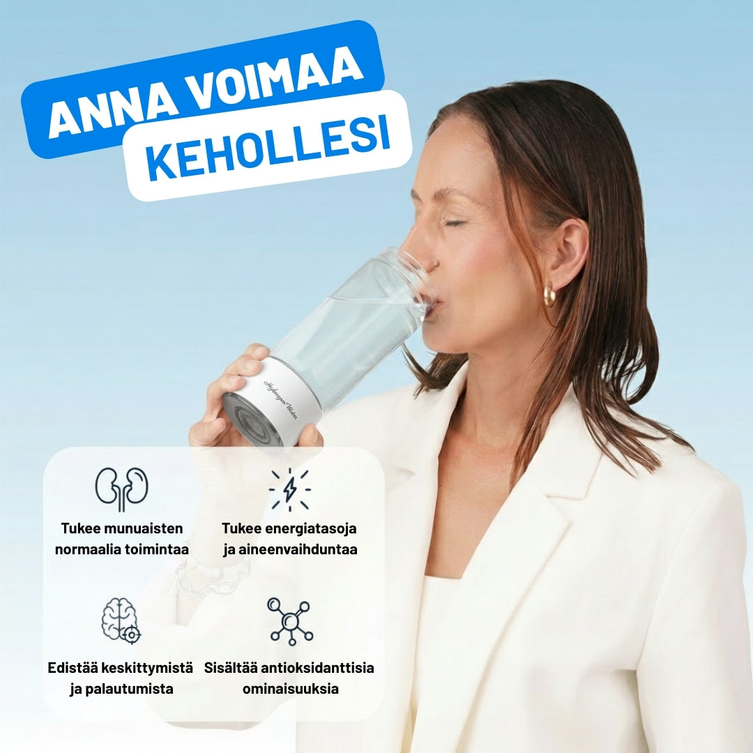 AquaVitalise™ | Vetyvesigeneraattori | Luonnollista voimaa