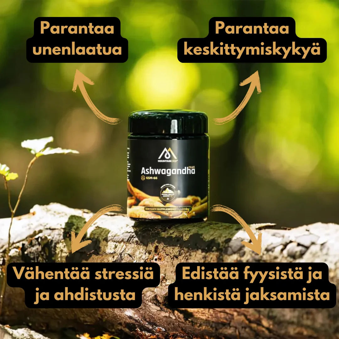 Ashwagandha hyödyt ovat monipuolisia miehille ja naisille.