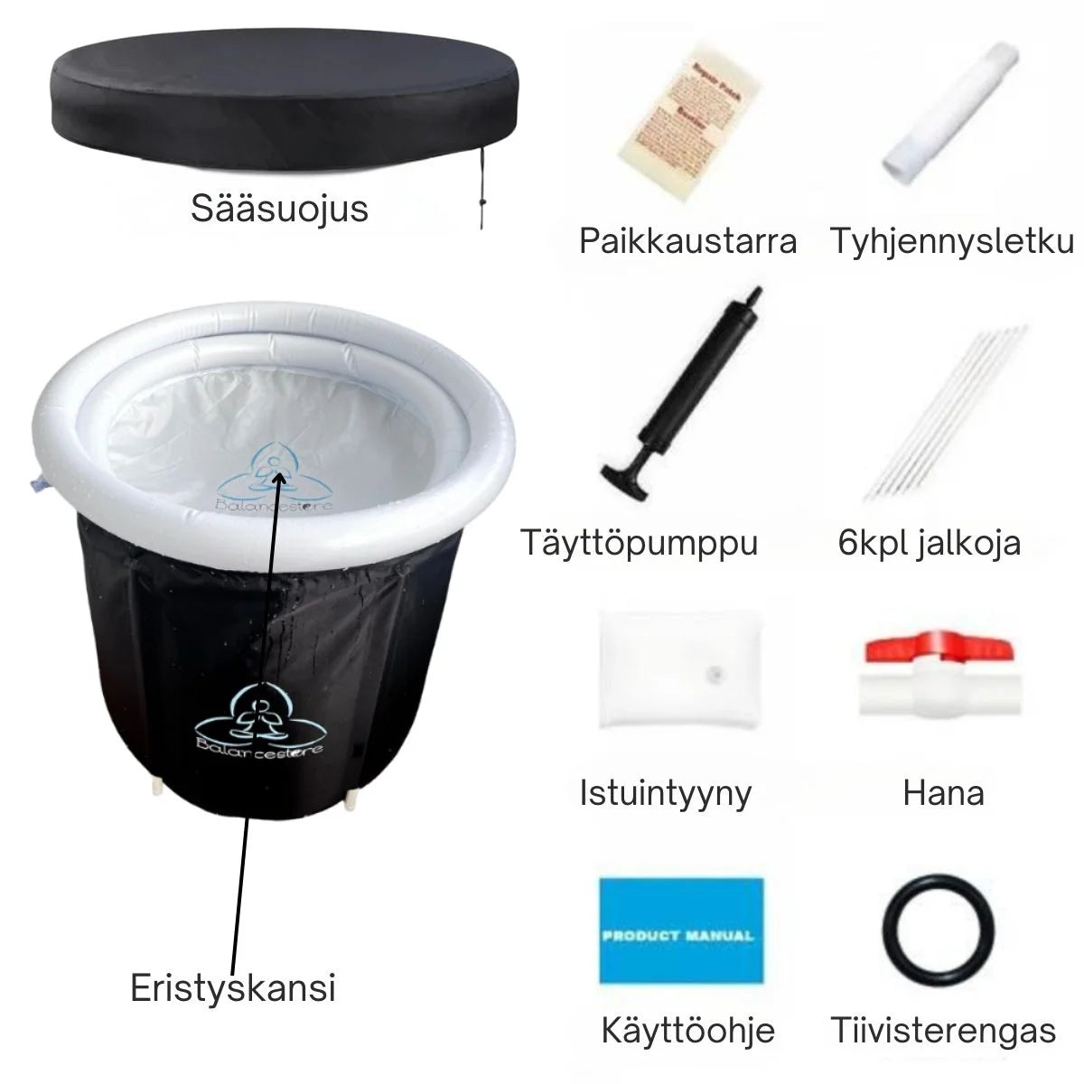 Balance Kylmäallas | 4-kerroksinen eristys | Ulko- ja sisätiloihin
