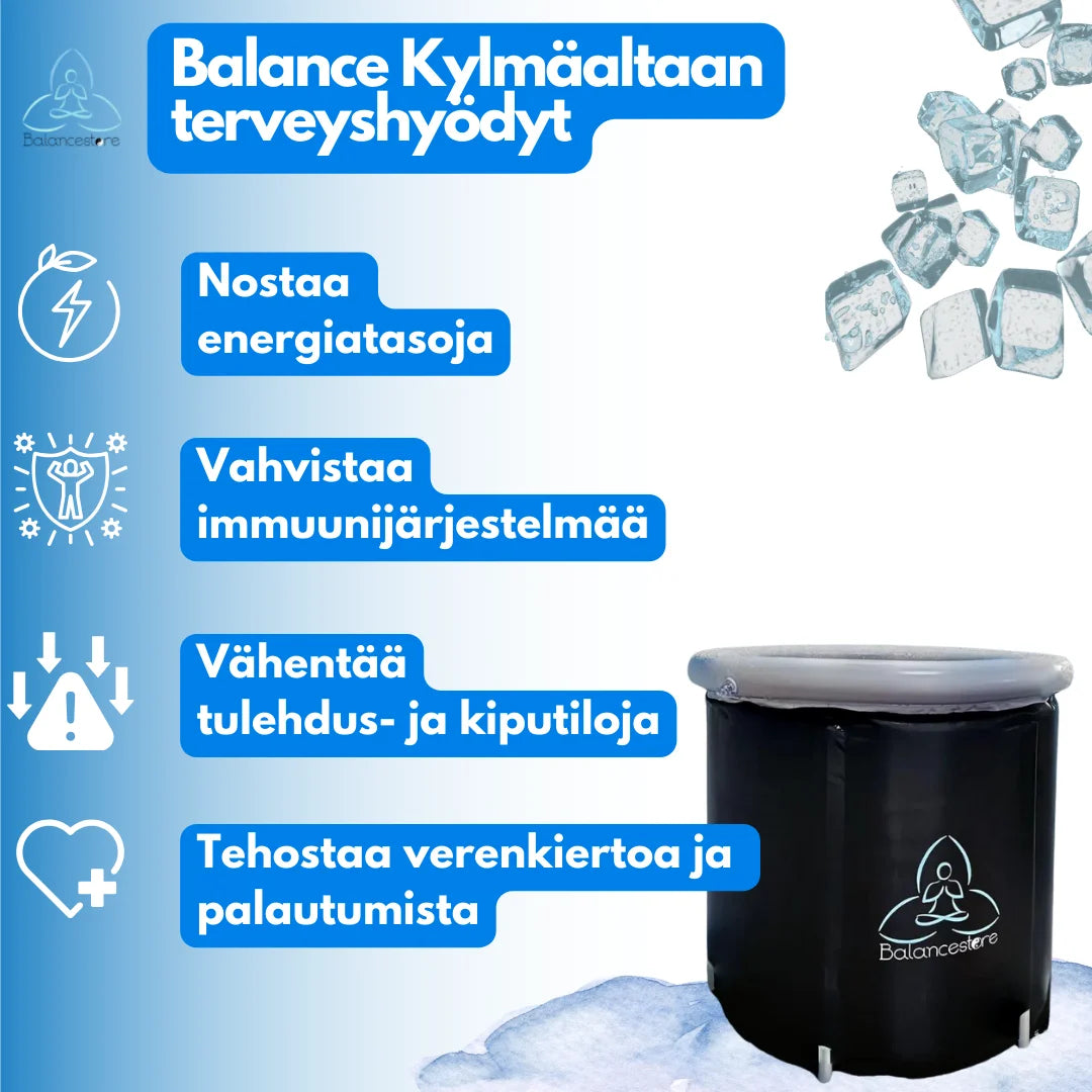 Paras kylmäallas kipujen lievitykseen ja palautumiseen.