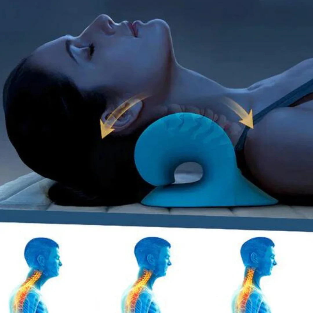 Niskatyyny venyttaa niskan nikamia ja parantaa verenkiertoa pään ja niskan alueella.