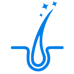 Hellävarainen suihkusuodatin, joka suojaa hiuksia ja ihoa.