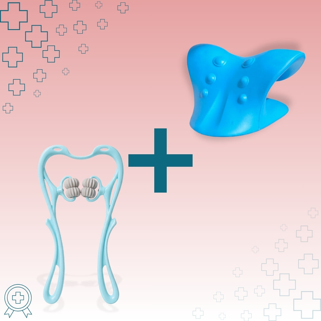 Niskakaari + Jumien Vapauttaja tarjouspaketti | Tehokas niskakipujen hoitopaketti