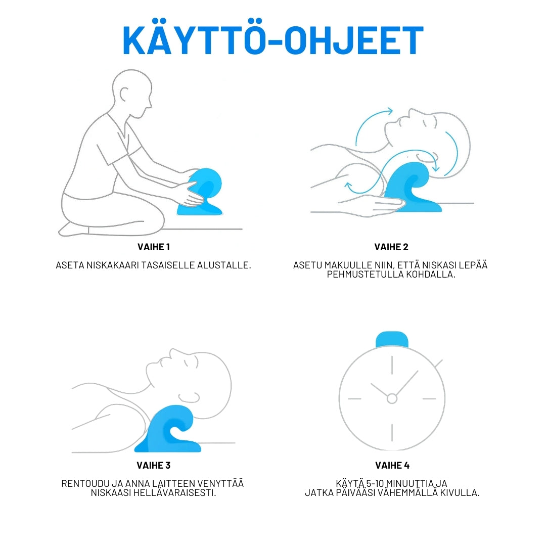 Niskakaari | Nauti päivästä ilman kipuja