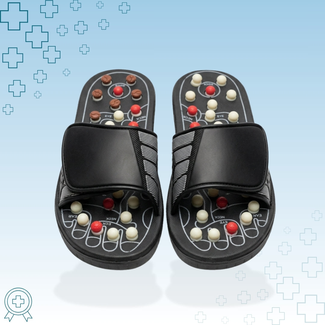 Akupunktiosandaalit | Virkistä kehoasi akupunktiolla