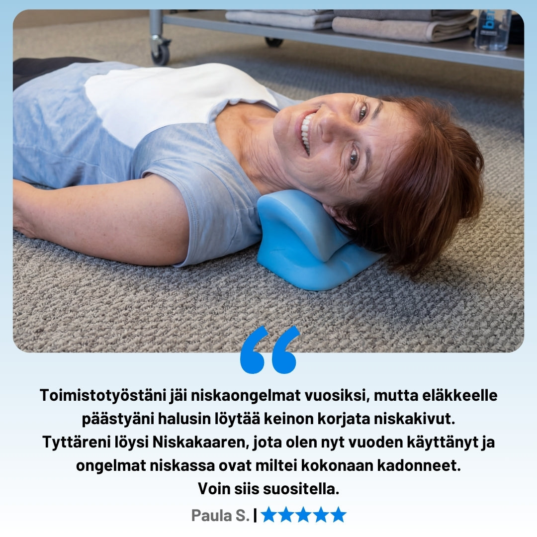 Niskakaari | Nauti päivästä ilman kipuja