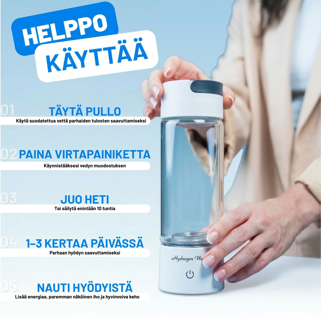 AquaVitalise™ | Vetyvesigeneraattori | Luonnollista voimaa