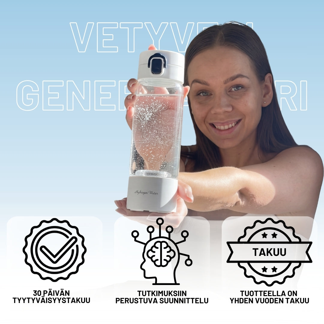 AquaVitalise™ | Vetyvesigeneraattori | Luonnollista voimaa